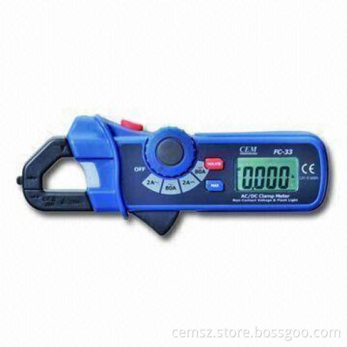 3-in-1 Mini AC/DC Clamp Meter with Auto Power-off and Low Battery Indication
